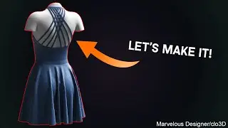 How to make Straps like this in Clo3D/Marvelous Designer