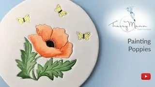 Painting summer poppies with Tracey Mann