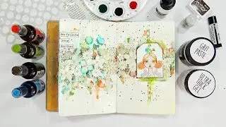 Dylusions Art Journal Process