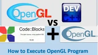 Install and Configure OpenGL GLUT / freeGLUT on  DevC++  and CodeBlock-C ++