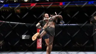 UFC Fight Night: Michelle Waterson vs Angela Hill Full Fight Strawweight Highlights | EA UFC 4