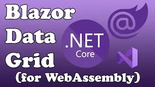 Example Blazor WebAssembly (WASM) DataGrid Component for Easily Displaying and Sorting Data C#