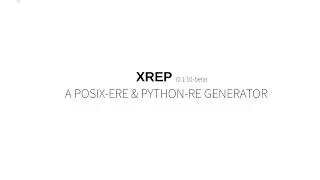 XREP 0.1.10-beta Preview  from (17-06-22)