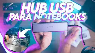 Um HUB USB para ligar PERIFÉRICOS + MONITOR no seu SETUP!