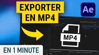 Comment exporter en format mp4 sur After Effects