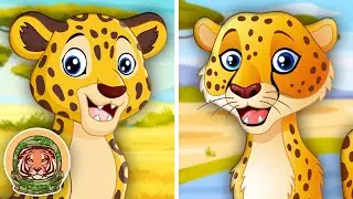 Can YOU Spot The Difference Between Leopards & Jaguars? | Animal Songs For Kids | KLT WILD