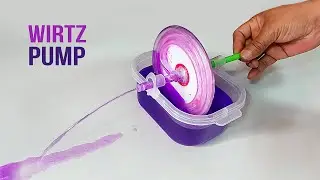 How to Make a Spiral Tube Water Pump | DIY Wirtz pump | Science Project