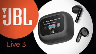 Новинка - JBL: Live 3  Наушники с сенсорным экраном в кейсе