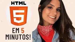 5 MINUTOS DE HTML PARA INICIAR EM PROGRAMAÇÃO!