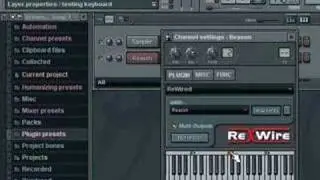 Заставляем Reason и FL Studio работать вместе (rewire)