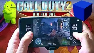 Call Of Duty 2 Big Red One AetherSX2 - PS2 Emulator Android Gameplay - 2023