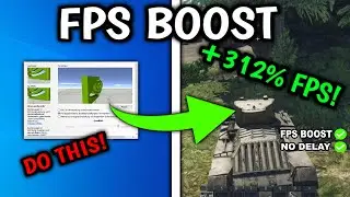 The Ultimate FPS Boost Guide For War Thunder (Easy Steps)