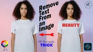 How to Remove Text From an Image #shorts