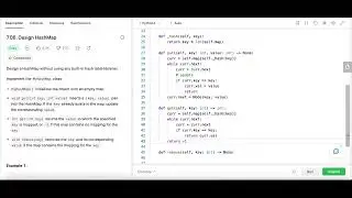 Design HashMap - Leetcode 706 - Linked List - Python