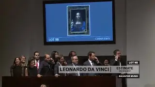 Leonardo da Vincis Salvator Mundi | 2017 World Auction Record | Christies