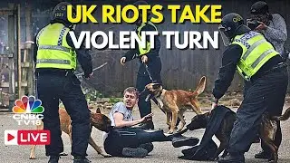 UK Protests LIVE: Far-Right, Anti-Immigration Riots Flare Across UK | Southport | UK Riots | N18G