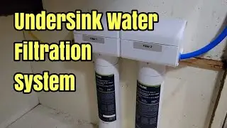 EcoPure Dual Stage Undersink Chlorine, Lead, and Microbe Water Filtration System | Installation