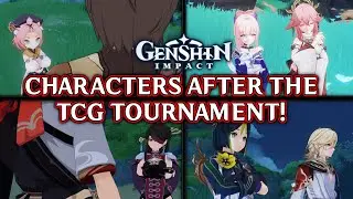 ALL CHARACTERS YOU CAN FIND AFTER THE TCG EVENT! | Genshin Impact 3.7