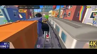 Subway Surfers Gameplay Day # 181 with New Character RTX 3090ti Ultra High Settings 4K60FPS