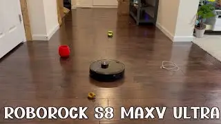 Roborock S8 MaxV ULTRA Object Avoidance Test - Robot Vacuum & Mop