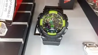 CASIO G-SHOCK GA-100LY-1A . Противоударные водонепроницаемые часы. Cs-time.ru