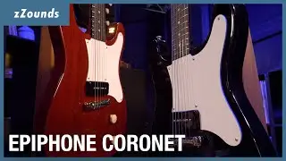 A First Look at the Epiphone USA Coronet Electric Guitar | zZounds #epiphone #guitar