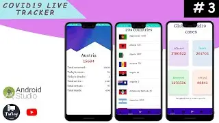 how to make coronavirus tracker app |covid app tutorial|#3