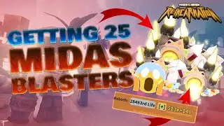 [Roblox] Miners Haven: GETTING 25 MIDAS BLASTERS (BEST SUPERSTITIOUS)