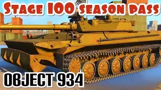 Object 934 Season Pass STAGE 100 World Of Tanks Console Modern Armor Arms Race wot console