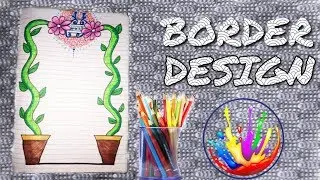 Border and corner design for students project | Amazing Border Design | DIY / HOW TO