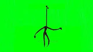 Siren Head long neck green Screen