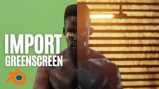 How to Import Green Screen Footage in Blender