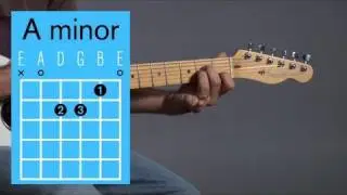 How to Play an A Minor Open Chord | Guitar Lessons