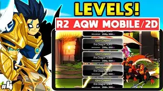 SO MANY LEVELS! Road to AQW Mobile F2P #4