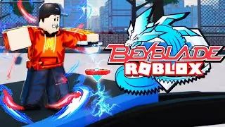 *MUST PLAY!* Epic New BEYBLADE GAME in Roblox! (Beyblade: Rebirth)