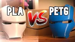 PLA vs. PETG - BEST Material for 3D Printing Cosplay!