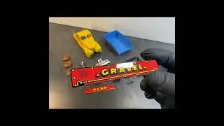 How I made New Labels - 1930's DumpTruck Toy