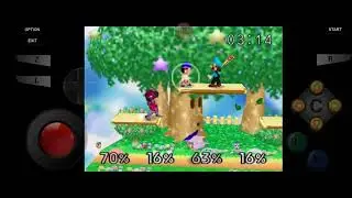 Blue Luigi Gameplay - Super Smash Bros. (Vs Mode Time)