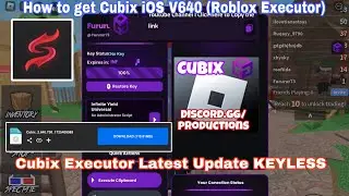 HOW TO GET & USE CUBIX EXECUTOR V640 ON iOS *TUTORIAL* FOR ROBLOX MOBILE HACK (iPhone/iPad) 2024