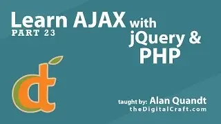 Learn AJAX with jQuery and PHP - Part 23