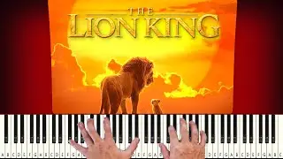 The Lion King - Circle Of Life - PIANO TUTORIAL