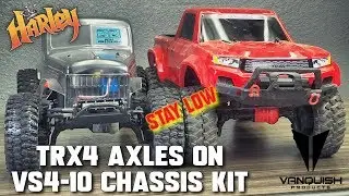 TRX4 Axles on a Vanquish VS4-10 Chassis Kit