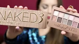 АНАЛОГи ЛЮКС | сравнение Maybelline Blushed Nudes и UD Naked3