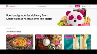 Panda Food Site Design HTML and CSS | For Beginners | Zabiullah Technical Live