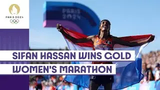 Sifan Hassan - Women's Marathon Olympic champion! | #Paris2024 highlights