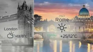 Weather Forecast Pack (Best After Effects Projects)