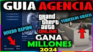 COMO *GANAR MILLONES* con la AGENCIA GUIA COMPLETA en GTA 5 Online 2024! COMO SER MILLONARIO en GTA