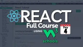 🔥 React for Beginners - Day 4:  React Components | React using W3Schools | Dr. Zeeshan Bhatti