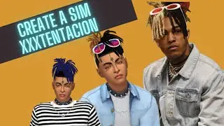 Sims 4| CAS - XXXTENTACION  + CC Folder + Sim Download