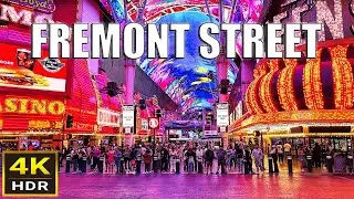 Fremont Street Las Vegas Walk - March 2024 - Las Vegas, Nevada